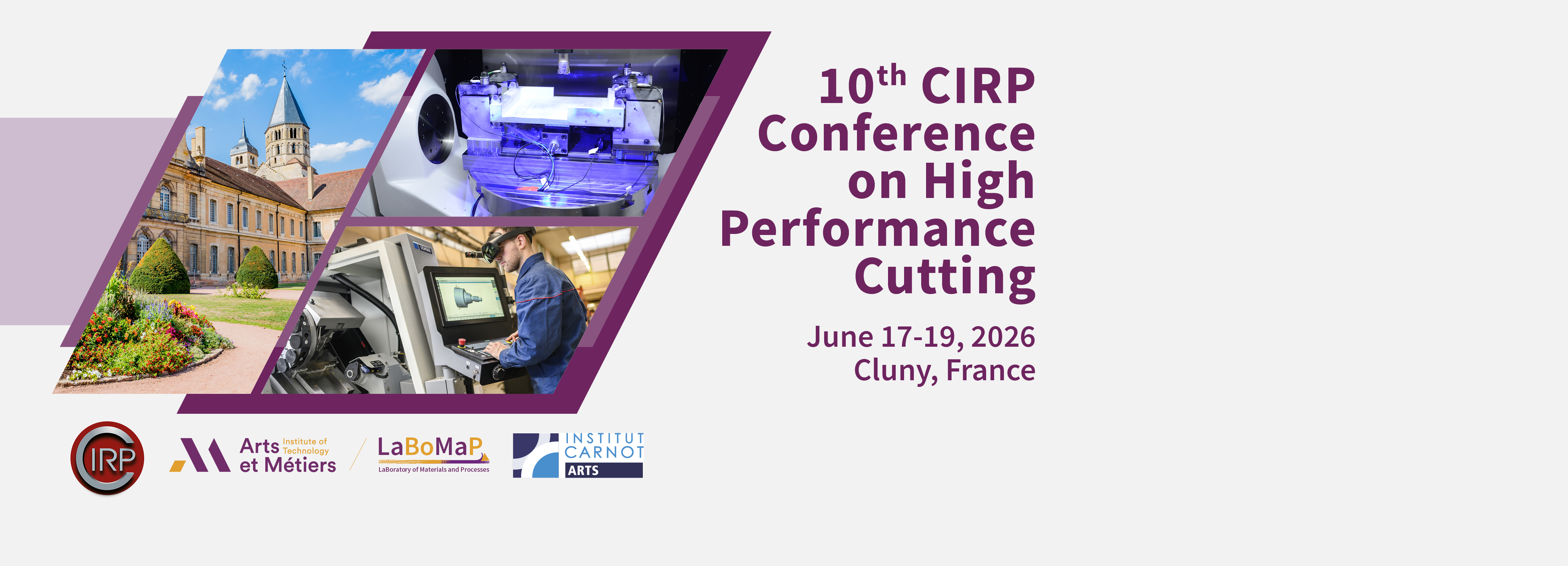 Visuel 10th CIRP conference on High Performance Cutting